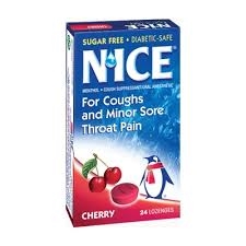 N'ICE COUGH DROPS (Cherry) - Expire 03/2026